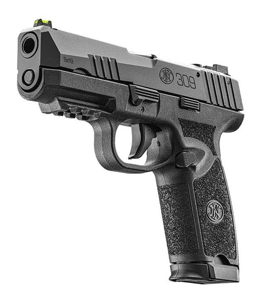FN America 309 MRD 9mm Luger 20+1 3.80in Black Steel Barrel Optic Ready/Ser view 5