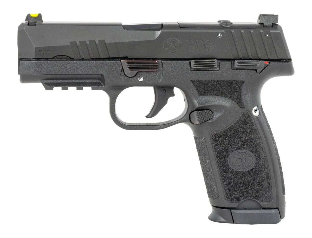 FN America 66-102378 309 MRD 9mm Luger 20+1 16+1 3.80in Black Target Crown view 2