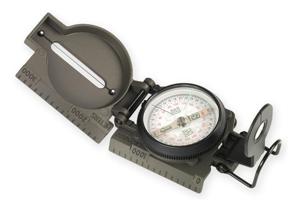 NDUR Lensatic Compass with Metal Case view 2