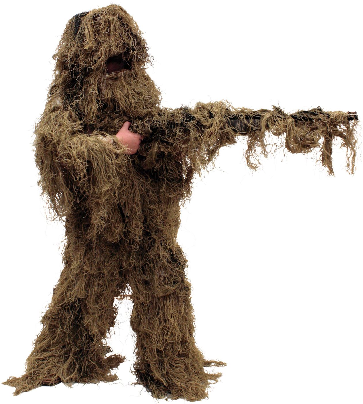Red Rock Outdoor Gear Men's Youth Ghillie Suit, Desert Camouflage, 14-16