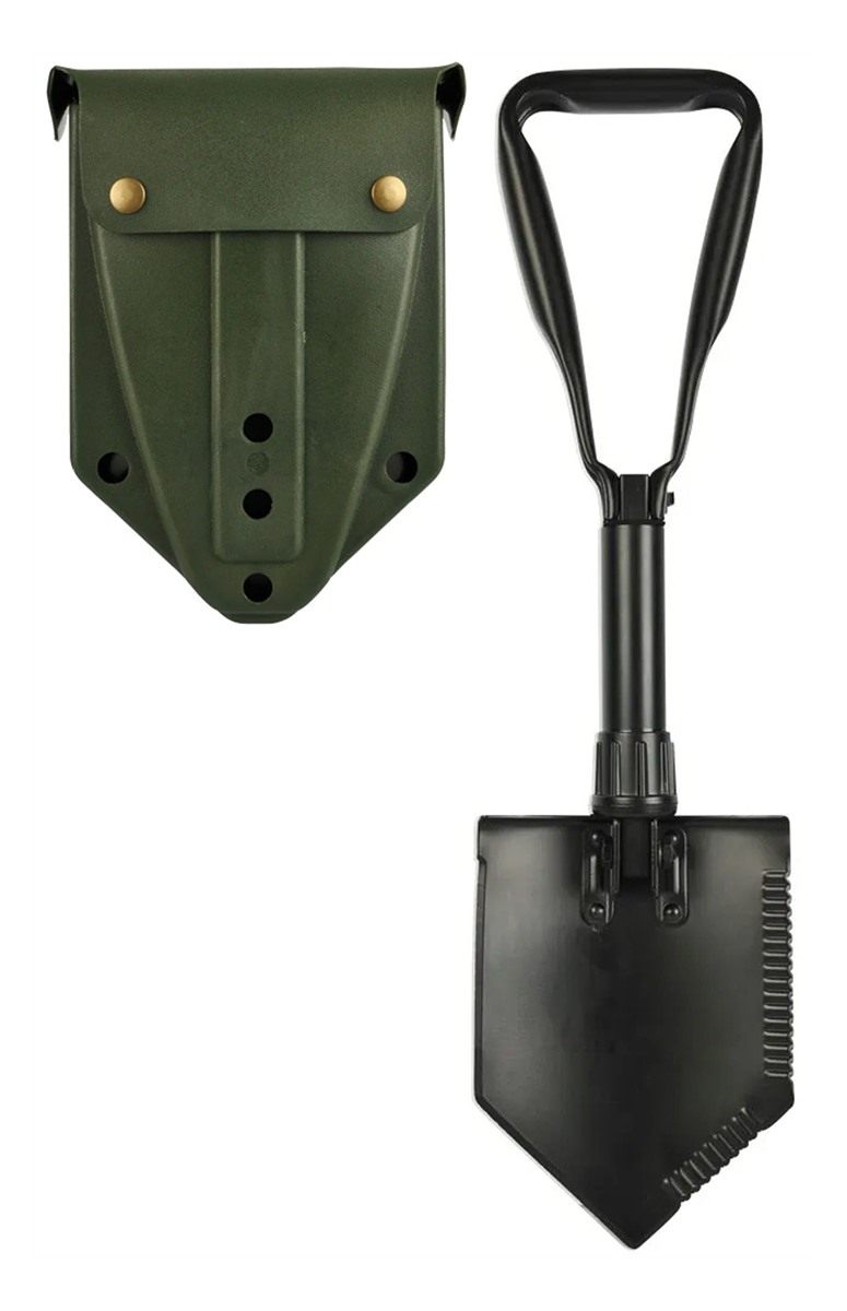 Red Rock Outdoor Gear 50-01 Military Type Tri-Fold Shovel with Case