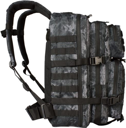 Red Rock Gear Large Assault Pack PRYM1 Blackout Camo W/ Webbing