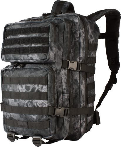 Red Rock Gear Large Assault Pack PRYM1 Blackout Camo W/ Webbing view 2