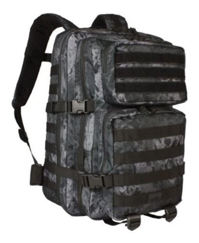 Red Rock Gear Large Assault Pack PRYM1 Blackout Camo W/ Webbing view 3