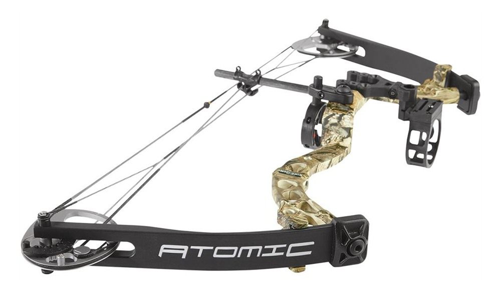 Pure Archery Group Diamond Atomic Bow RH Mossy Oak Break Up Country view 3