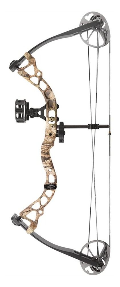 Pure Archery Group Diamond Atomic Bow RH Mossy Oak Break Up Country view 4