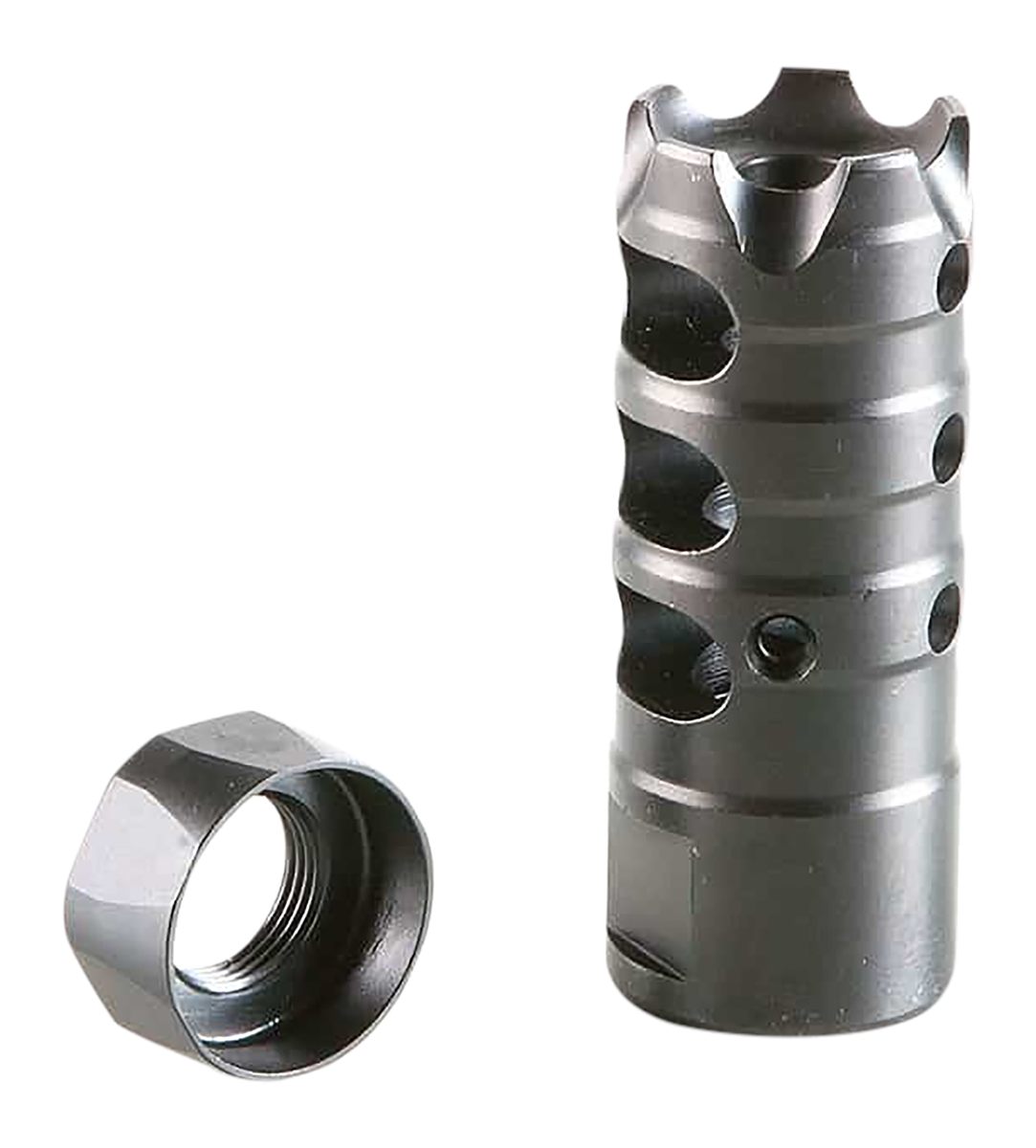 Patriot Ordnance Factory 00309 Triple Port Muzzle Brake Black Nitride 5/8in