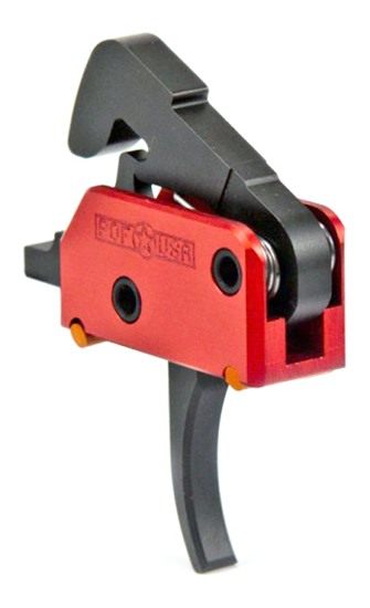 Patriot Ordnance Factory 00457 Drop-In Single-Stage Curved Trigger with 4.5 view 2
