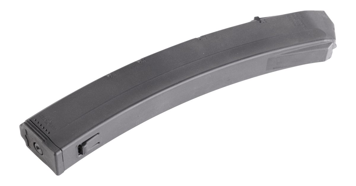 Patriot Ordnance Factory 00831 Phoenix 35rd Curved 9mm Luger Fits POF Black