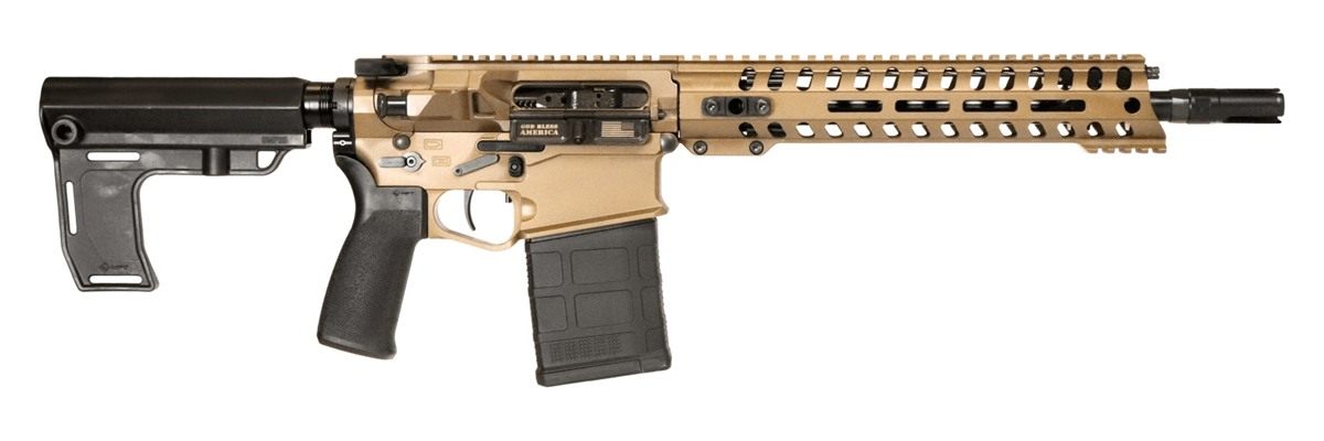Patriot Ordnance Factory 1600 Revolution DI 308 Win 20+1 12.50in Bronze Cer view 2
