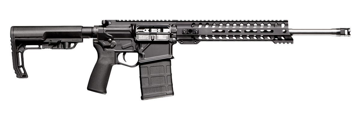 Patriot Ordnance Factory 01662 Rogue Direct Impingement 7.62x51mm Nato 20+1