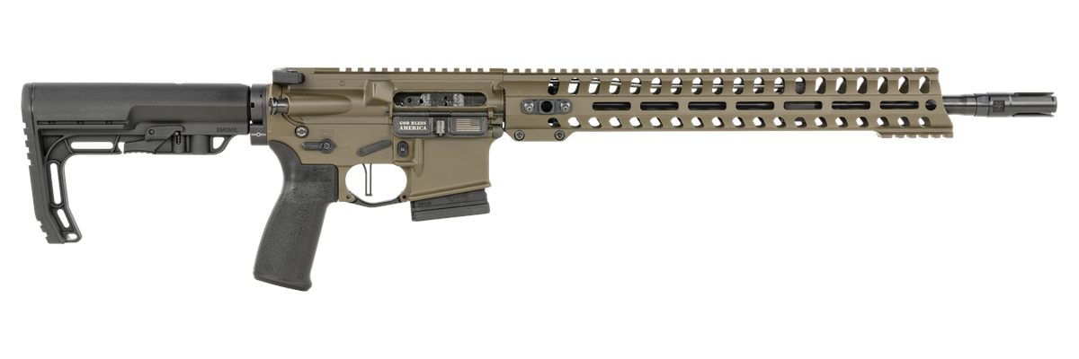 Patriot Ordnance Factory Pof 01754 Minuteman DI CA 16 14m Rail 556 Pbrn