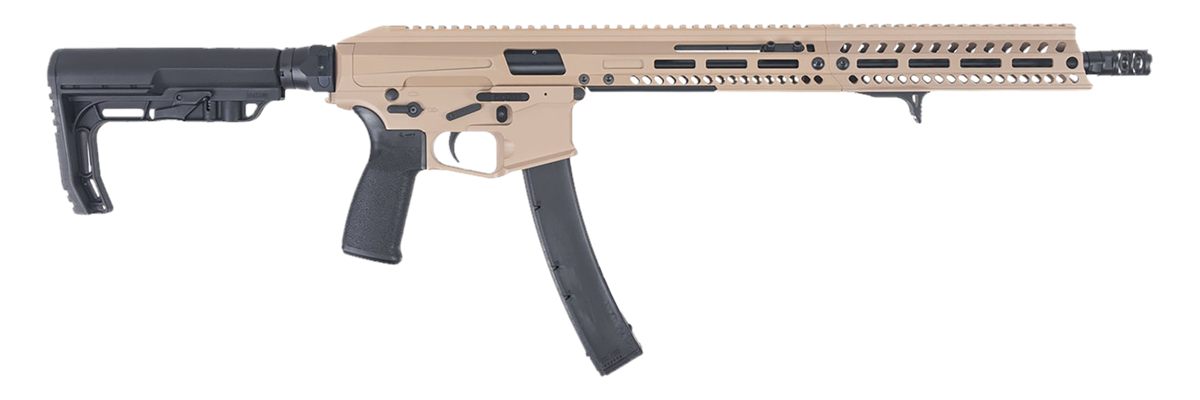 POF USA Patriot Ordnance Factory 01927 Phoenix 9mm 35+1 16.50in Flat Dark E