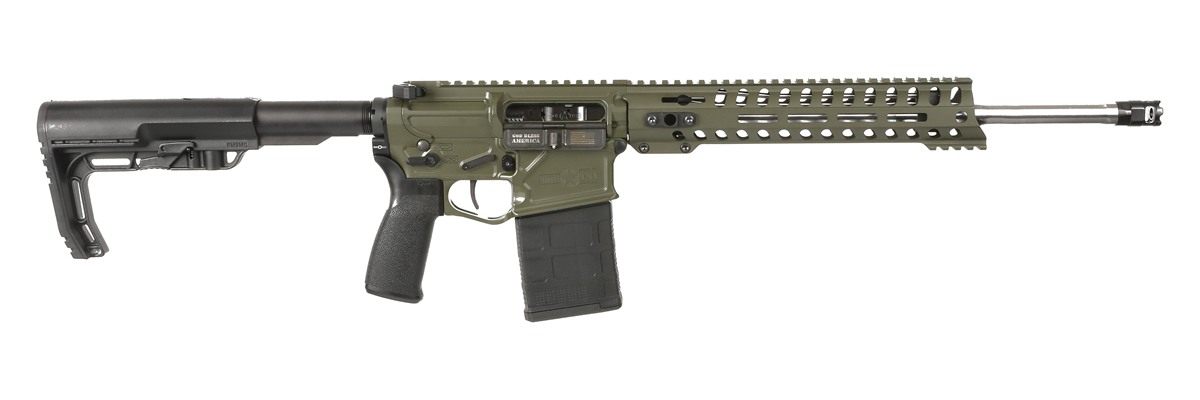 Patriot Ordnance Factory Pof 01941 Rogue Rfl DI 16 11m Rail 308 OD