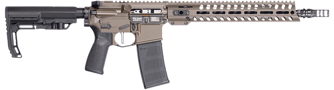 Patriot Ordnance Factory 02050 Minuteman 300 Blackout 30+1 13.75in Nitride view 2