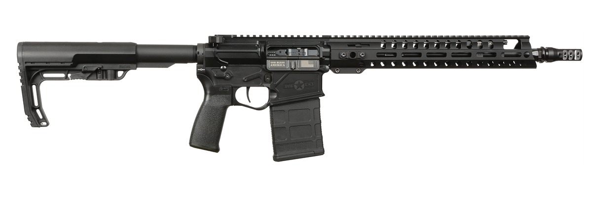 POF USA Patriot Ordnance Factory 02063 Rogue 308 Win 30+1 13.75in Black Nit