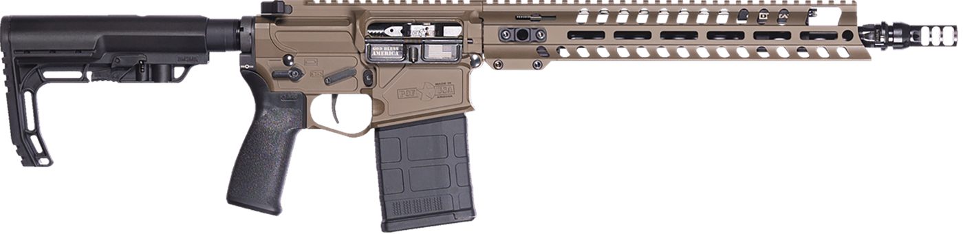 Patriot Ordnance Factory 02064 Rifle Rogue 308 Win 20+1 13.75in Brown Cerak view 3