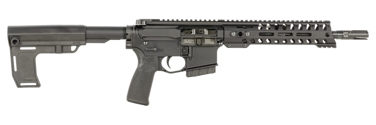 Patriot Ordnance Factory 2167 P15 Constable 350 Legend 10+1 10.50in M-LOK H view 2