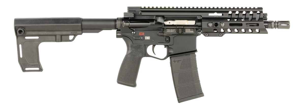 Patriot Ordnance Factory 2169 P415 Edge 5.56 Nato 30+1 7.25in Black Nitride