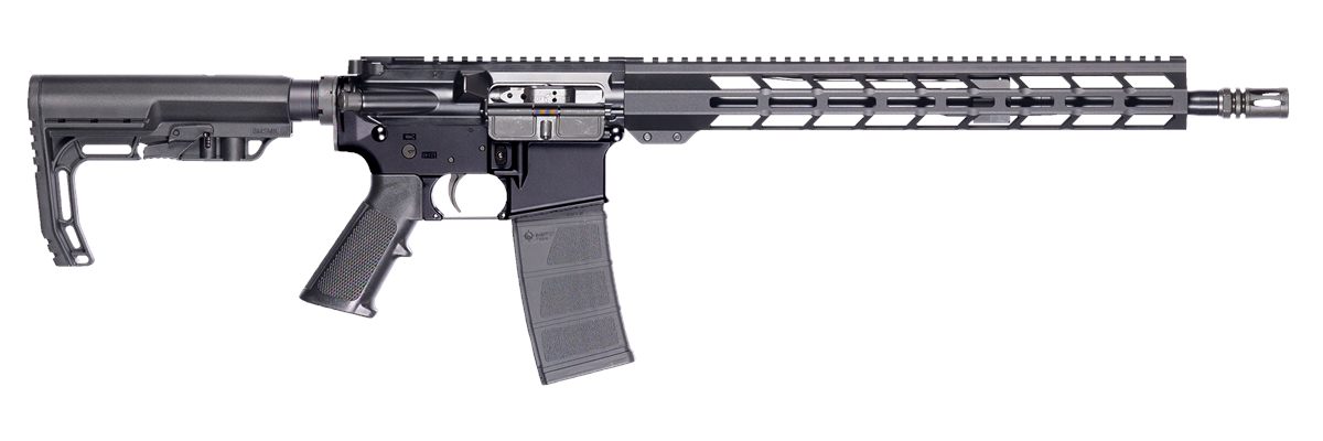 Patriot Ordnance Factory 02317 P-15 Base 5.56 Nato 10+1 16.50in Black Anodi