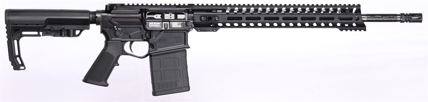 Patriot Ordnance Factory 02419 Rogue DI 308 Win 20+1 18.50in Picatinny Rail view 2