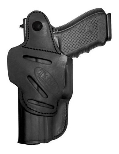 Tagua Gun Leather 4in1 Inside the Pants Holster with Snap 1911 5in Black Ri