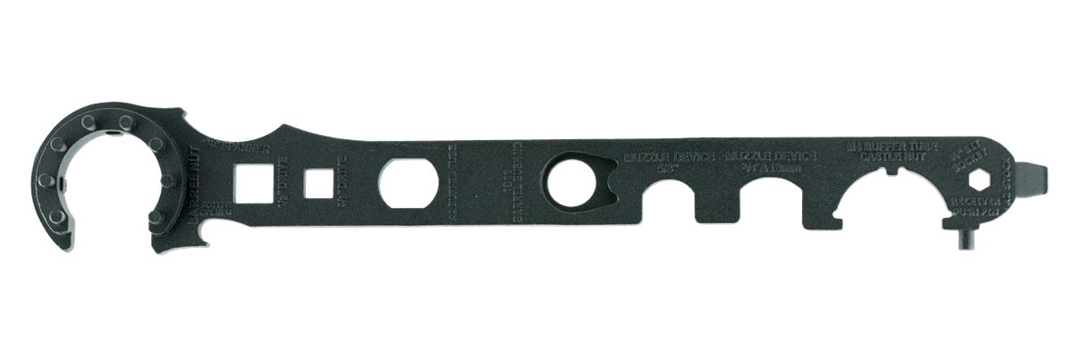 NcSTAR TARW2 Armorer's Barrel Wrench Gen2 Black Steel AR15/M4/M16, 12.90in