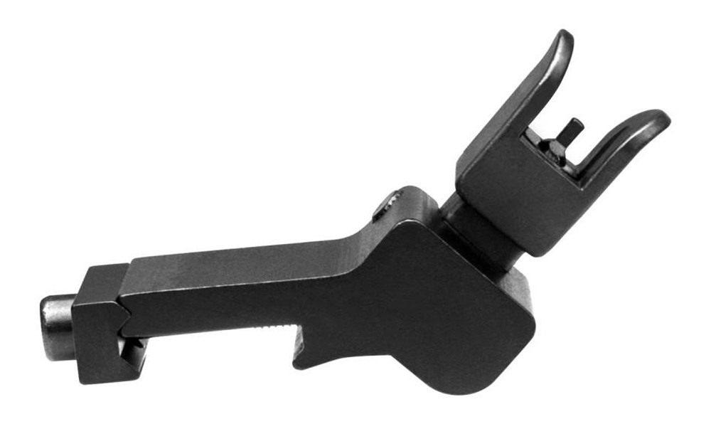 NcStar AR-15 45 Degree Offset Flip-Up Front Sight Black view 2