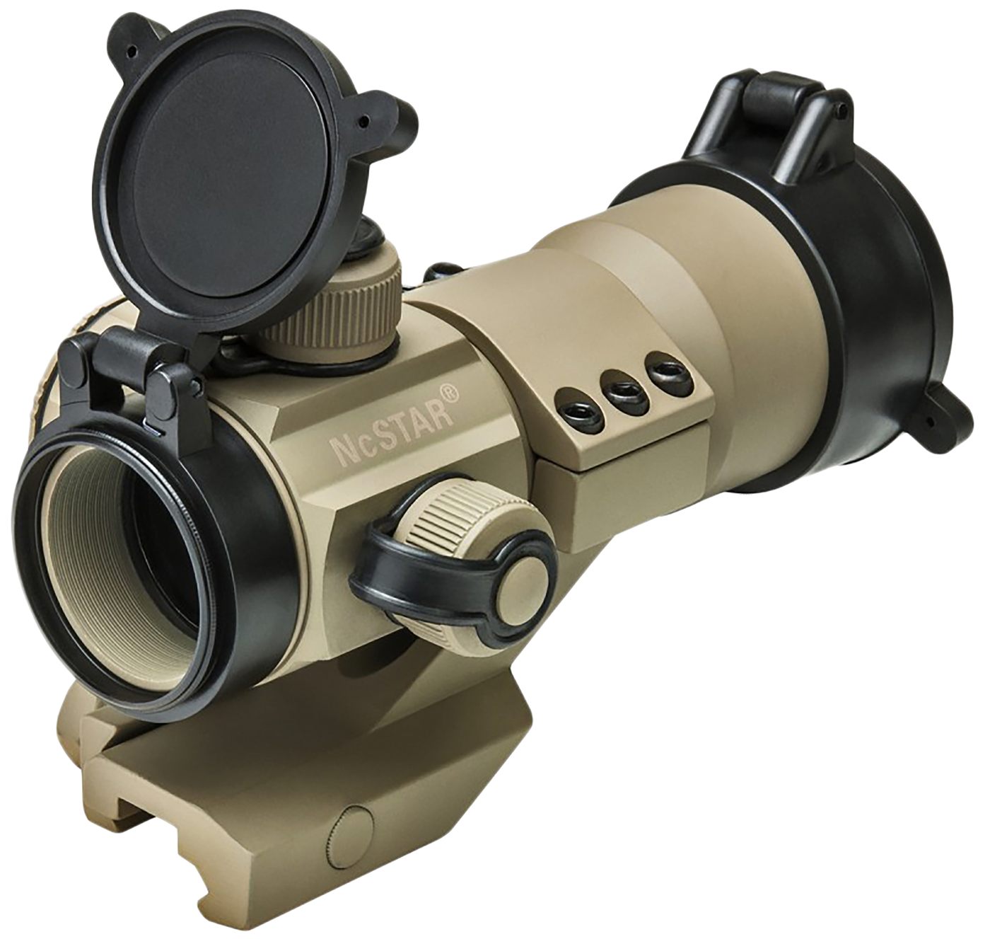 Vism NcStar DRGB135T 35mm Red/Green/Blue Dot Optic Tan Powder Coated 1 x 35