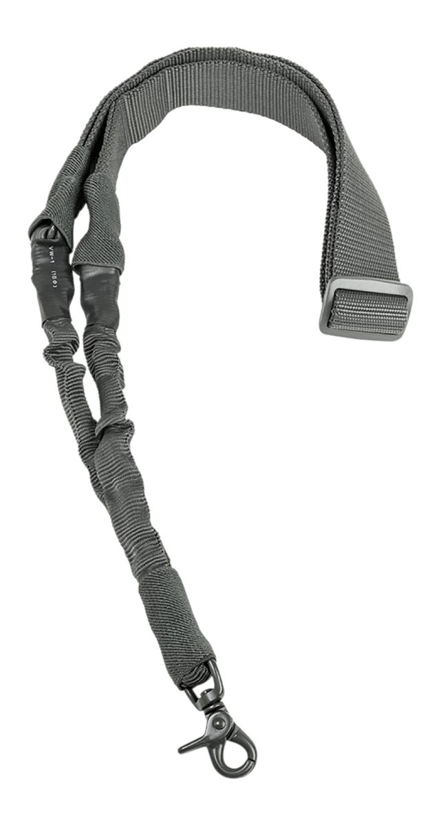 Vism NcStar AARS1PU Single Point Sling Urban Gray Nylon 44in-60in OAL Adjus