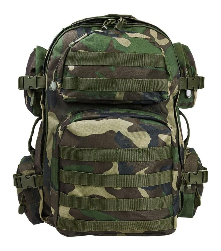NcSTAR Star CBWC2911 Tactical Backpack, Woodland Camo view 2