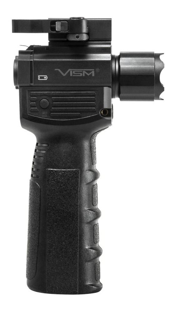 NcSTAR Vism Vertical Grip Weapon Light with Strobe FlashLight Green Laser 3