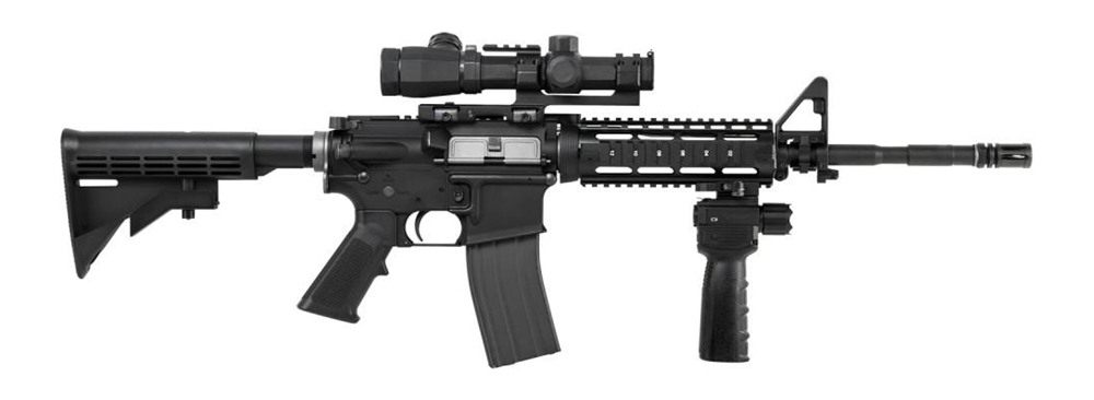 NcSTAR Vism Vertical Grip Weapon Light with Strobe FlashLight Green Laser 3 view 4