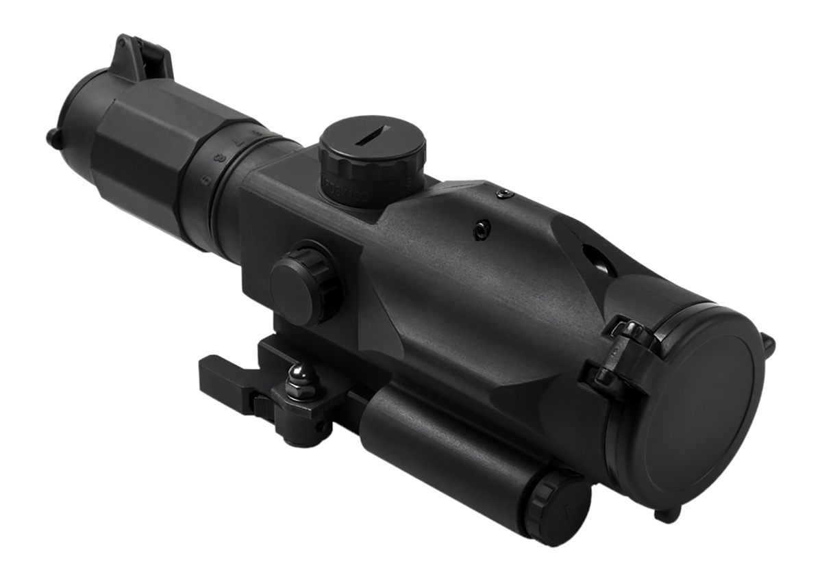 NcStar VSRTP3940GV3 SRT  Gen 3 Black Hardcoat Anodized 3-9x40mm Illuminated P4 Sniper Reticle Green Laser