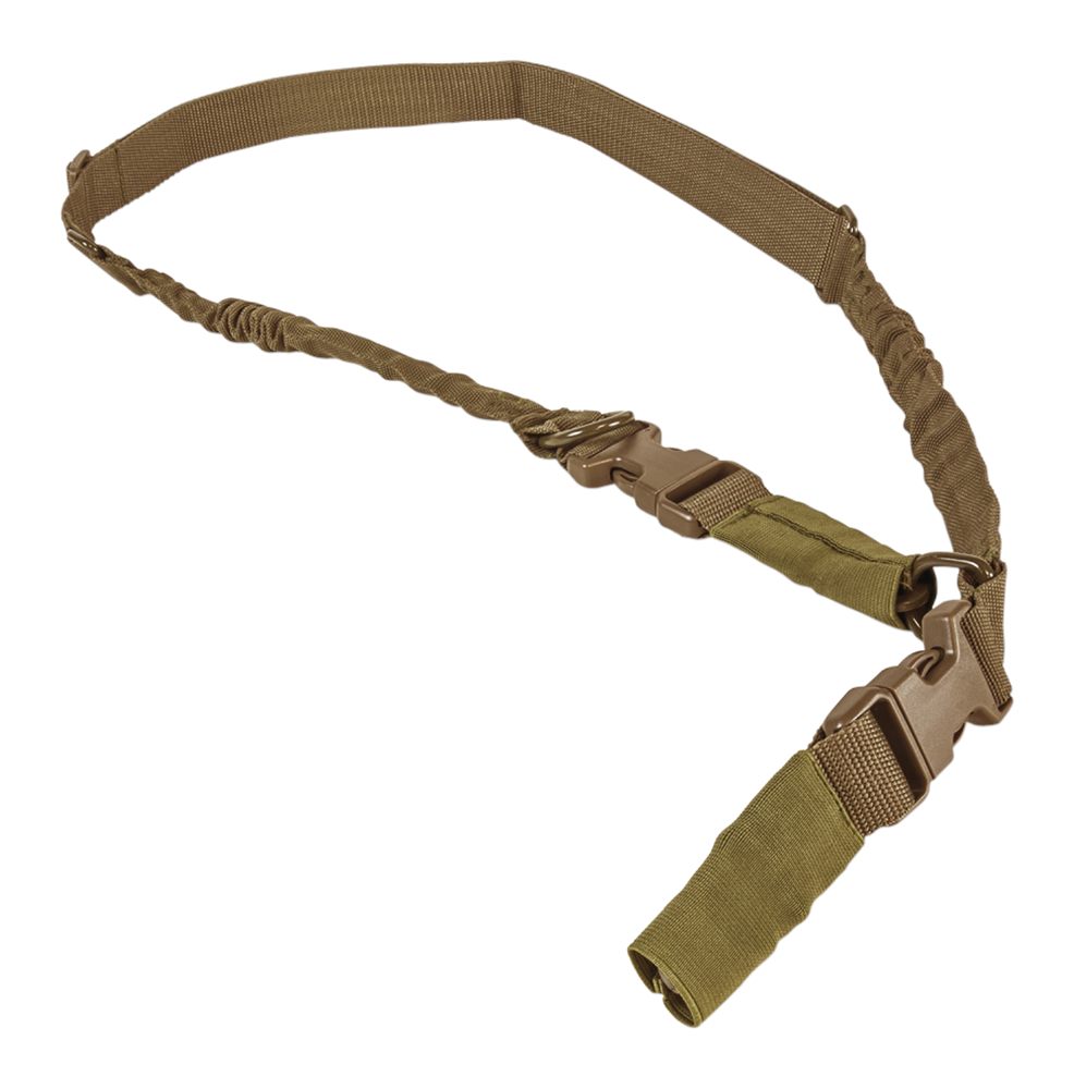 Vism NcStar AARS21PT Sling Tan Nylon Strap w/Elastic Shock-Cord 55in-72in O