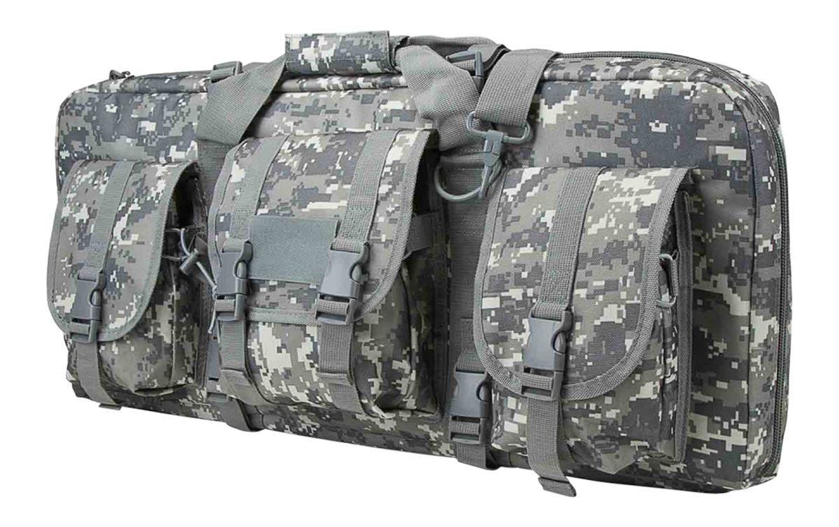Vism NcStar CVCPD2962D28 Deluxe SubGun Case 28in Digital Camouflage PVC Fab