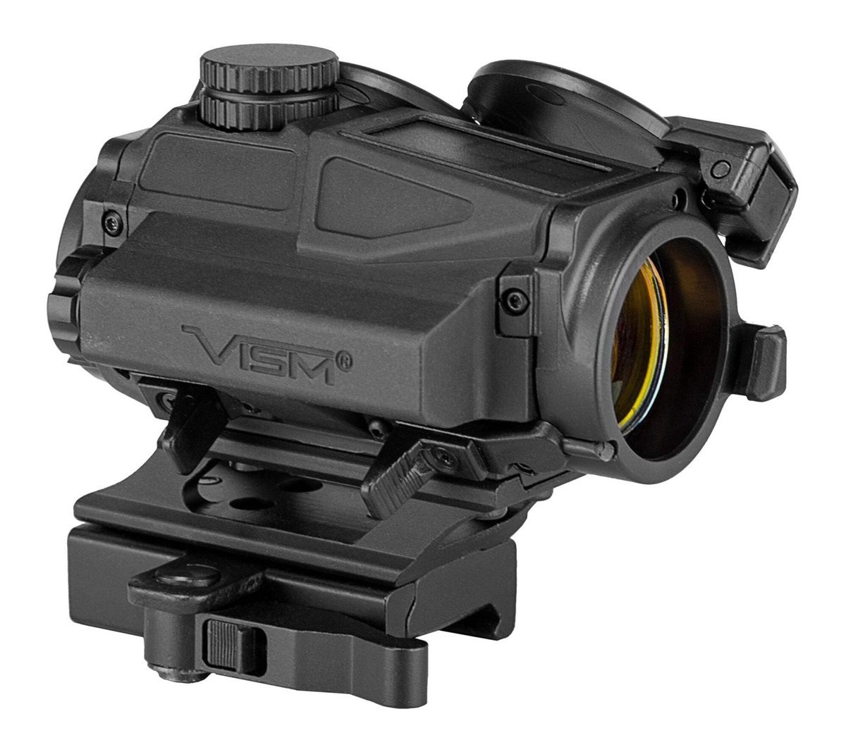 NcSTAR SPD Solar Combat RED DOT BLK view 2