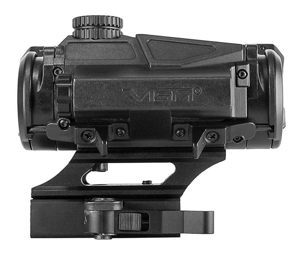 NcSTAR SPD Solar Combat RED DOT BLK view 4