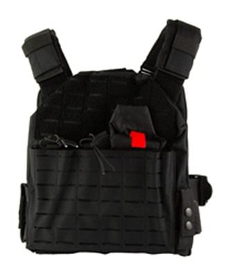 NCSTAR LSR PLATE CARRIER MED-2XL BLK