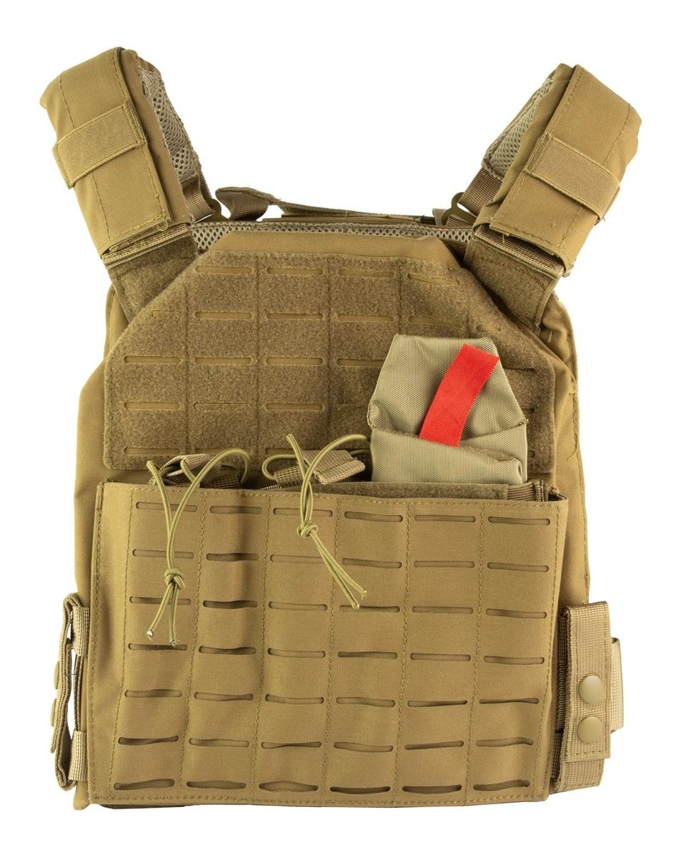 NcSTAR Vism LSR Cut PLT Carrier 10X12/BLK (CVLCPC3050T)