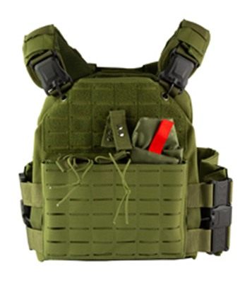 NCSTAR QR LC PLT CARRIER MED-2XL GRN