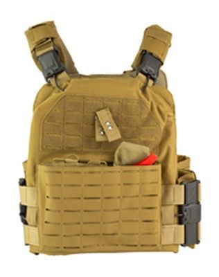 NCSTAR QR LC PLATE CARRIER 2XL TAN