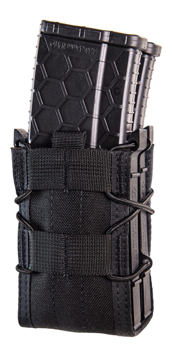 High Speed Gear 112R00BK Taco X2R Mag Pouch Double Black Nylon MOLLE Compat