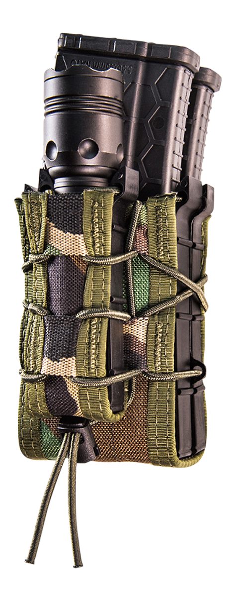 High Speed Gear 112RP0MC Taco X2RP Mag Pouch Double MultiCam Nylon MOLLE Co