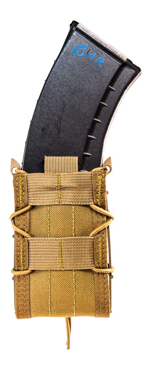 High Speed Gear 11TA00CB Taco Mag Pouch Single Coyote Brown Nylon MOLLE Com
