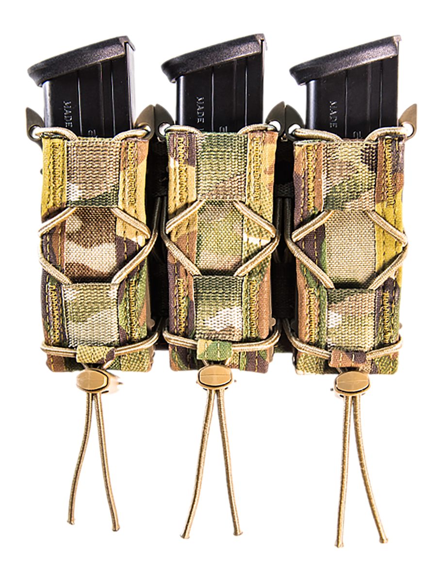 High Speed Gear 11PT03MC Taco Mag Pouch Triple MultiCam Nylon MOLLE Compati