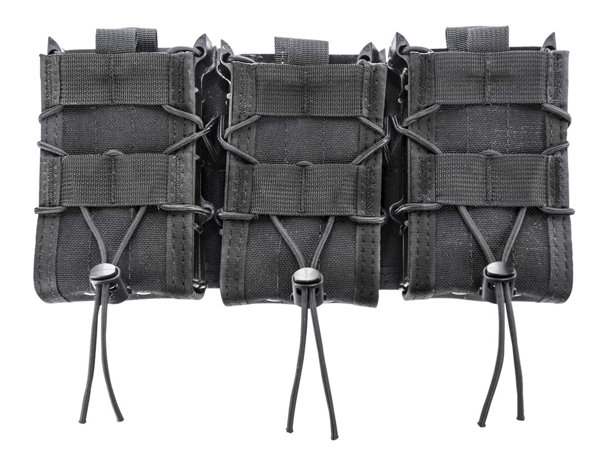 High Speed Gear 45DD00BK Taco Double Decker Shingle Black Nylong, Triple (3