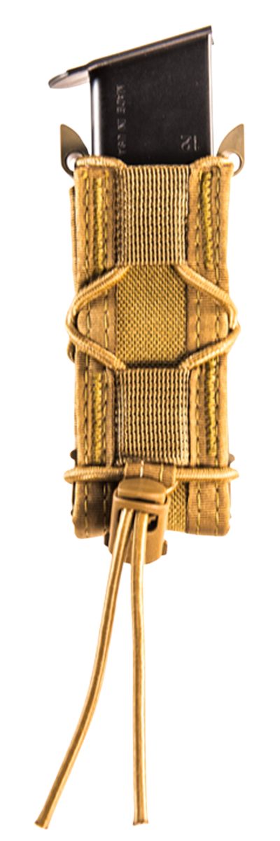 High Speed Gear 13PT10CB Taco Mag Pouch Single Coyote Brown Nylon Belt Comp