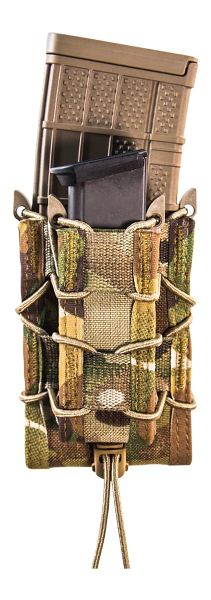 High Speed Gear 13DD10MC Taco Double Decker Mag Pouch MultiCam Nylon Belt 2