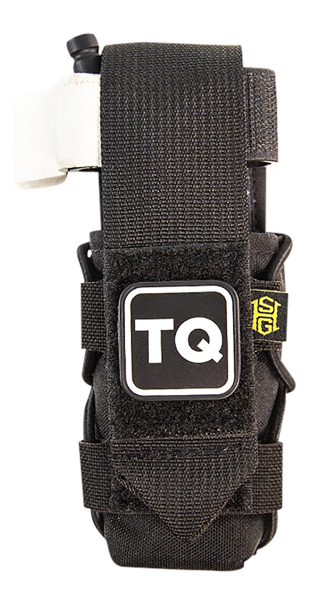 High Speed Gear 11TQ00BK Taco Tourniquet Pouch, Black Nylon with Velcro Clo